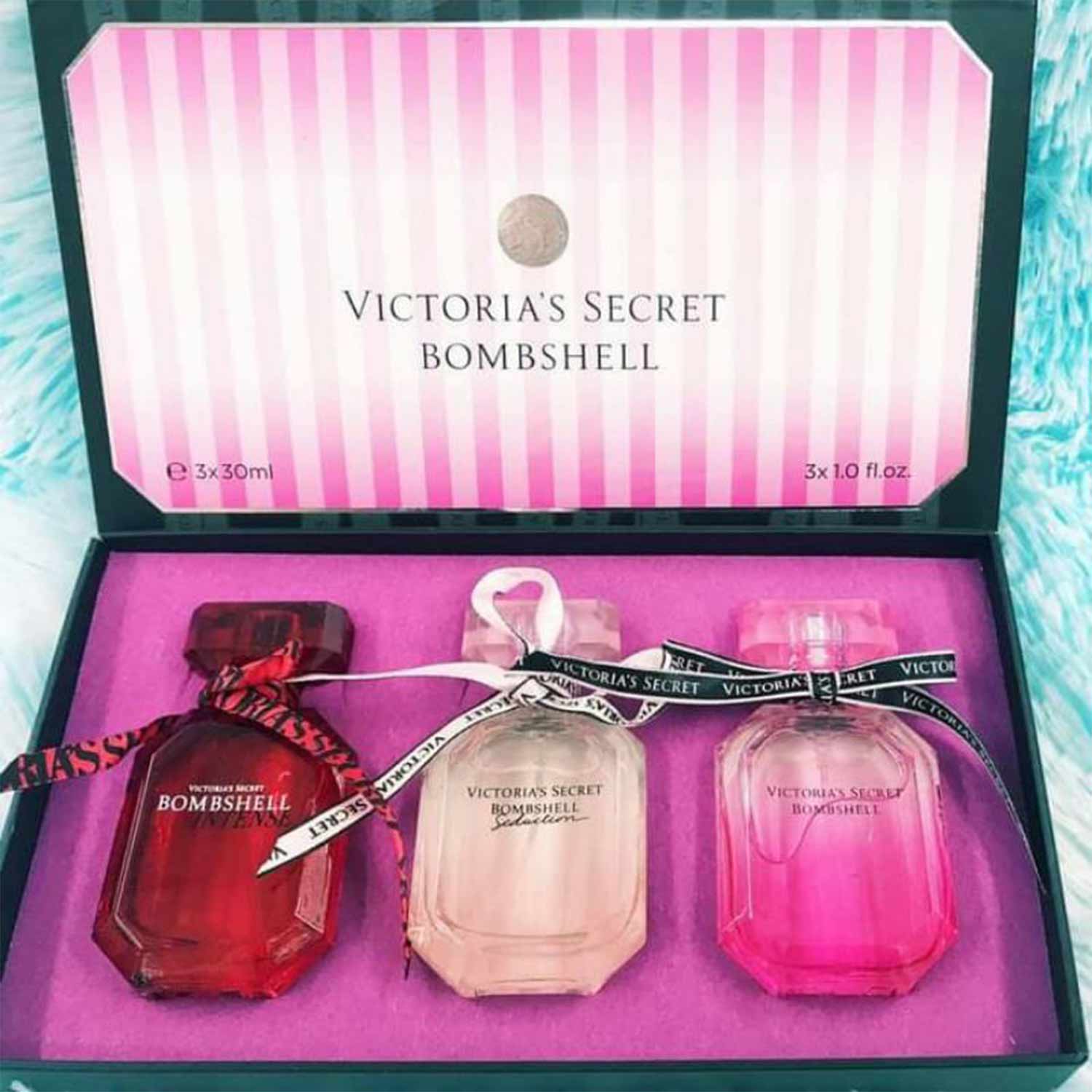 VICTORIA_S SECRET BOMBSHELL GIFT SET OF 3 PCS 30ML EACH(190)