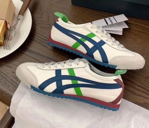 ONITSUKA TIGER MEXICO 66 WHITE GREEN FIX