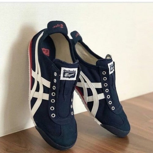 Onitsuka Tiger Slipon Navy Blue White fix