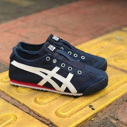 Onitsuka Tiger Slipon Navy Blue White fix