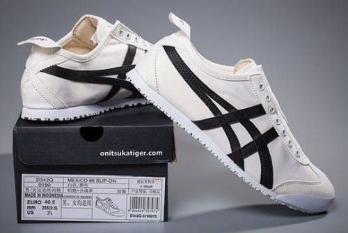 Onitsuka Tiger Mexico Slipon Black White fix