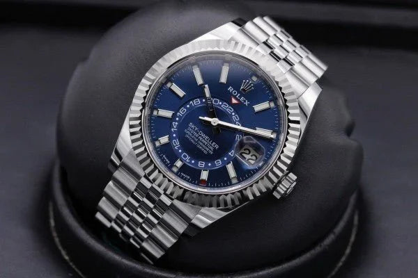 ROLE_X SKY DWELLER AUTOMATIC SILVER BLUE