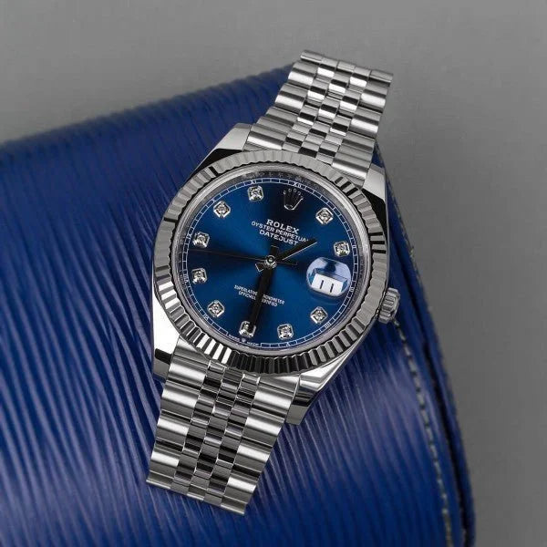 ROLE_X DATEJUST SILVER BLUE AUTOMATIC