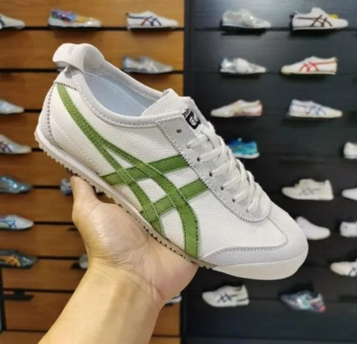 ONITSUKA TIGER MEXICO 66 WHITE GREEN FIX