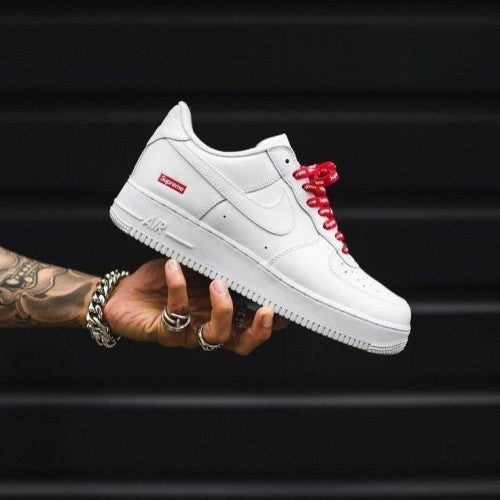 Nikee airforce 1 low SUPREME WHITE