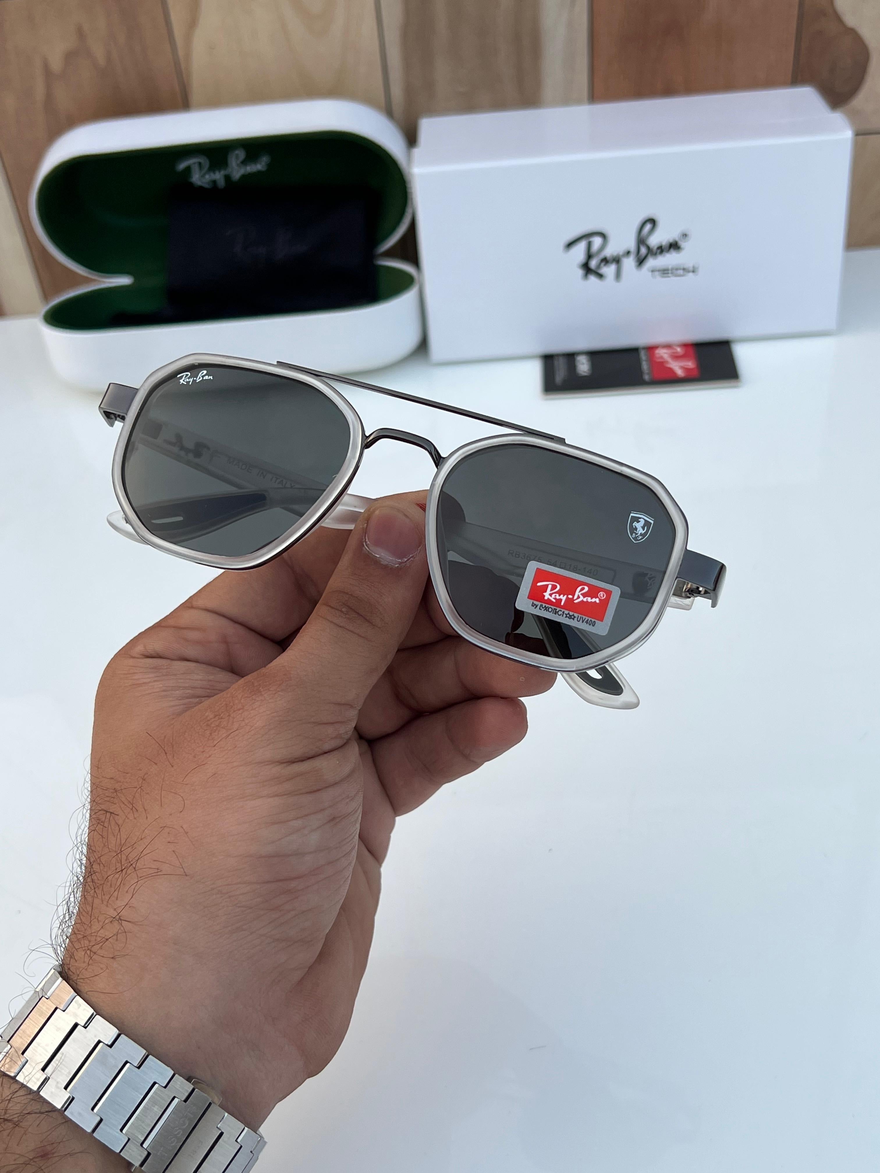 Ray-ban 3675 white black