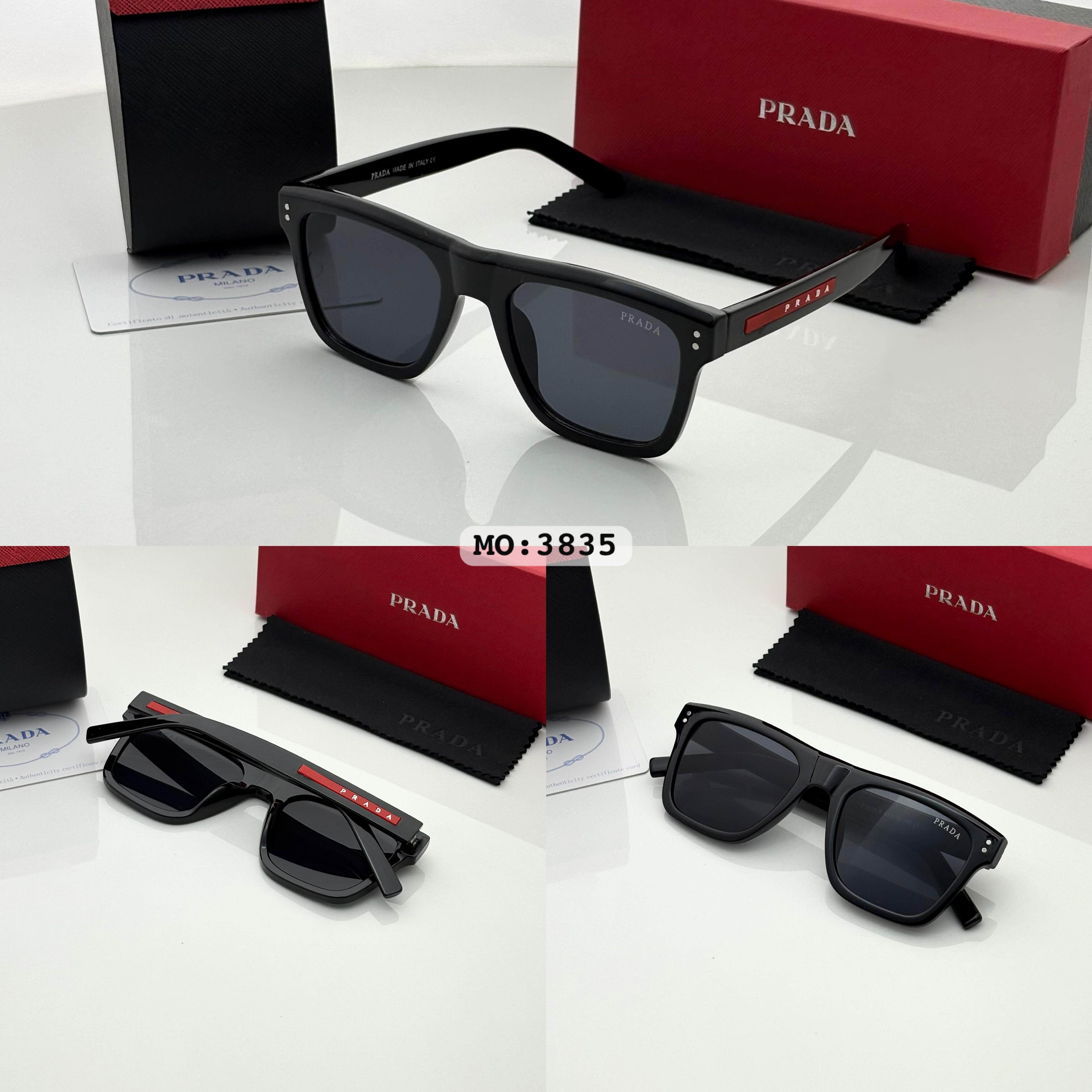 Pra_da 3835 Glossy Black